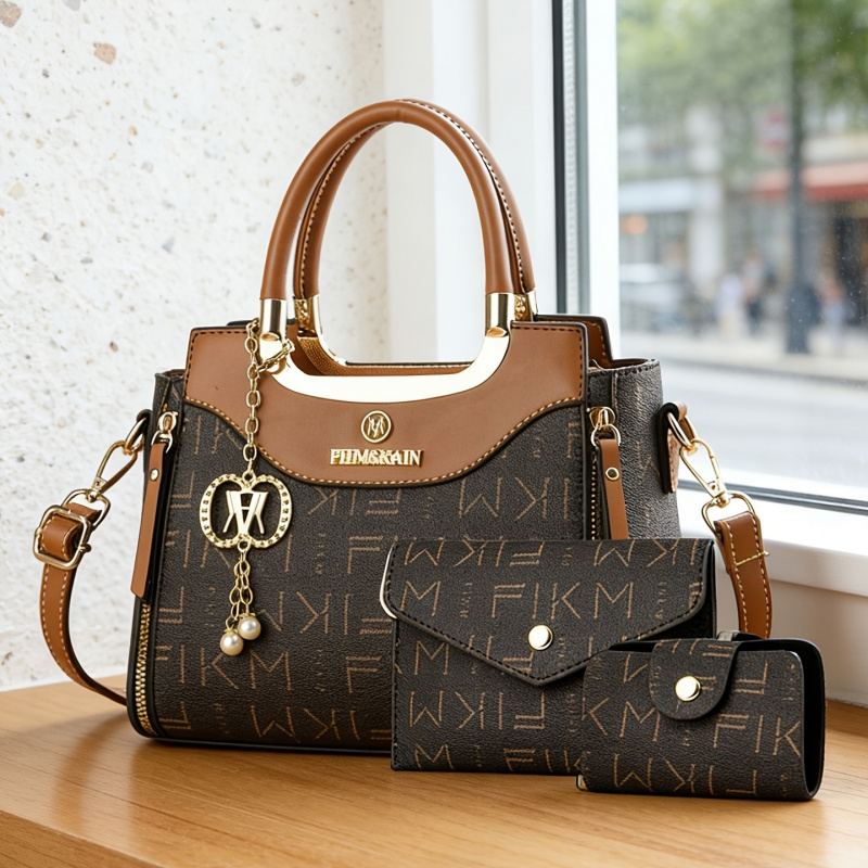Luxury Bags & Leather Repair Of Atlanta Reviews - 3-delige set luxe, hoogwaardige bedrukte tassen,