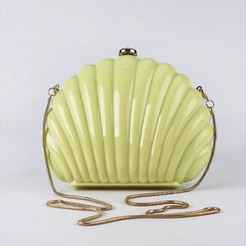 Luxury Bags Cute - Lady Mini Shell Bag Acryl Hoge