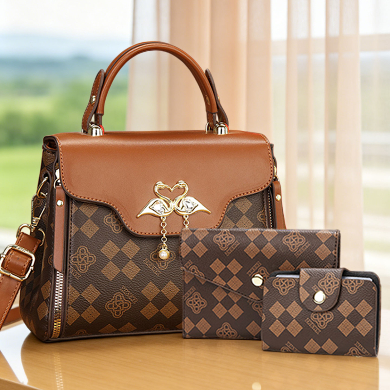 Luxury Bags & Leather Repair Of Atlanta Reviews - 3-delige dames tasset, licht luxe geprinte