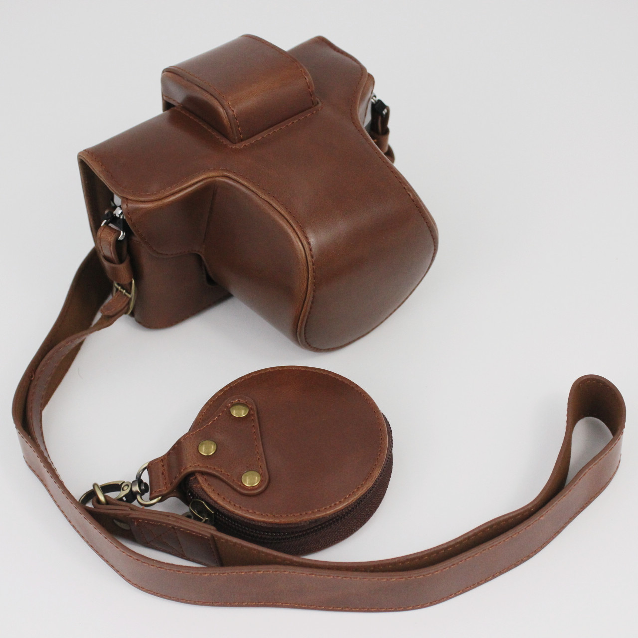 Luxury Bags Video - Luxe PU lederen hoes camera videotas