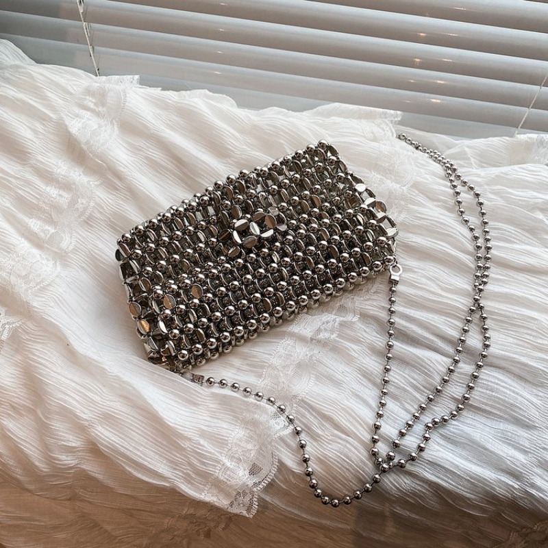 Luxury Bags Storage - PU Luxe Effen Kleur Avondtassen Uitgewerkt