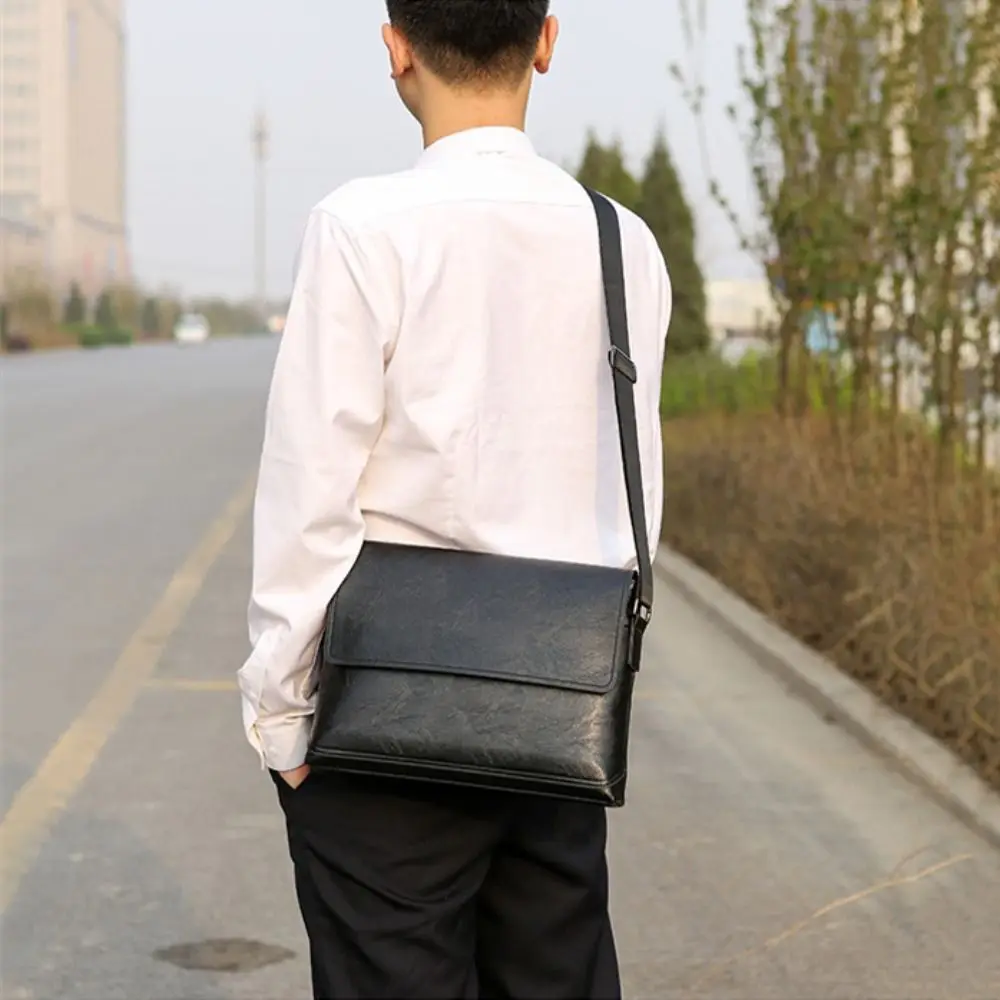 Luxe PU lederen crossbodytas M - Luxury Bags For Men recensie en prijs