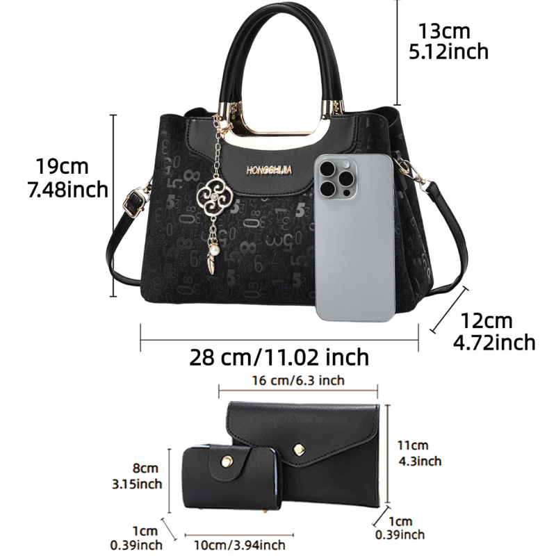 3-delige modieuze dameshandtas - Luxury Bags & Leather Repair Of Atlanta Reviews recensie en prijs