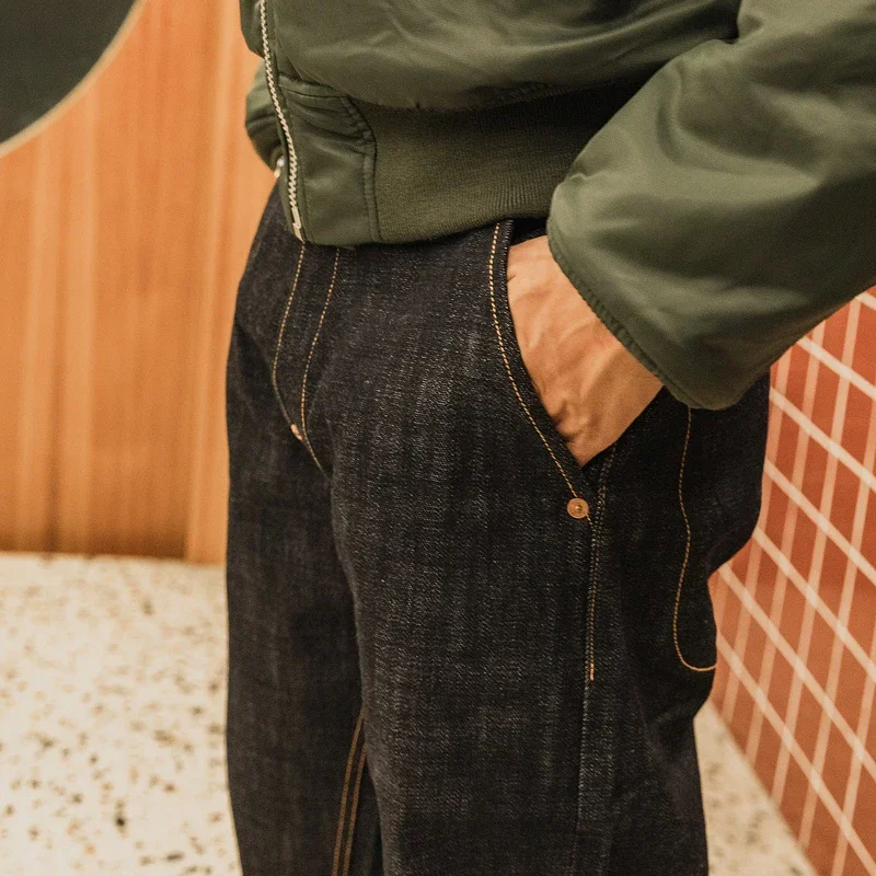 Rode Tornado 18oz zelfkant den - Levis Jeans 501 recensie en prijs
