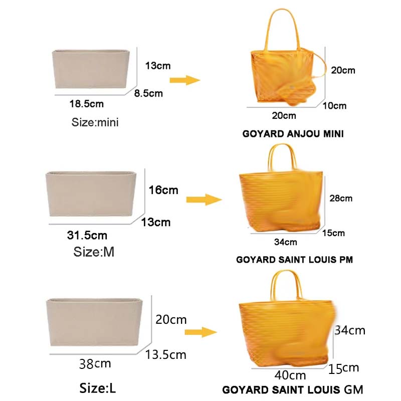 Vilten inzettas Cosmetische or - Luxury Bags Consignment recensie en prijs