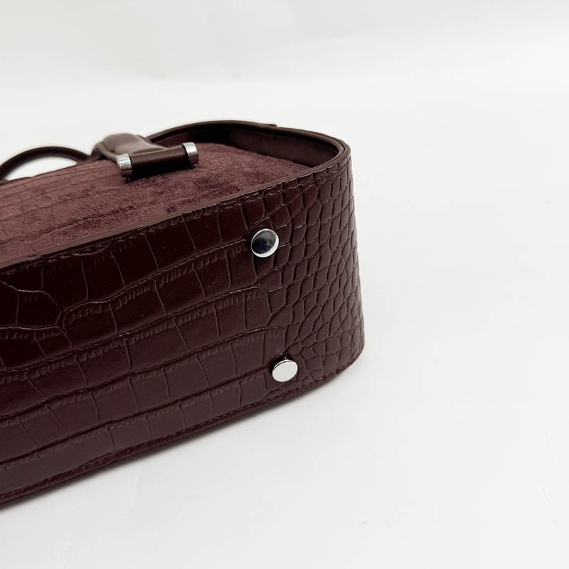 Retro krokodillenleer mini Bos - Luxury Bags Consignment recensie en prijs