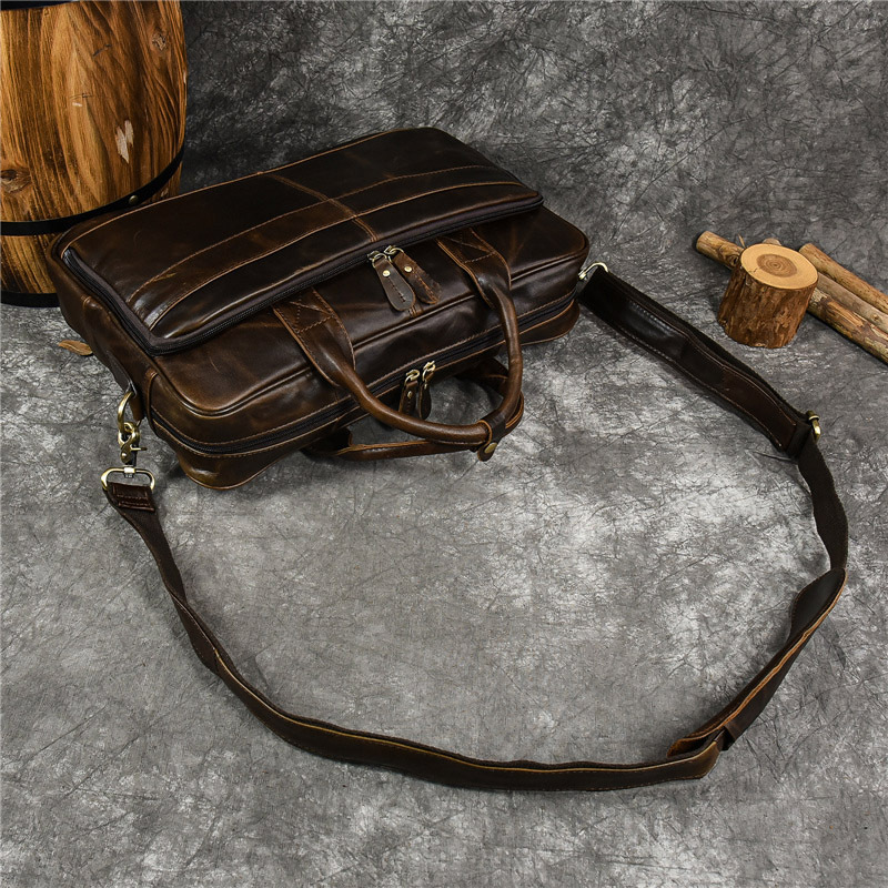 Luxe Lederen Handtas Voor Mann - Luxury Bags For Men recensie en prijs