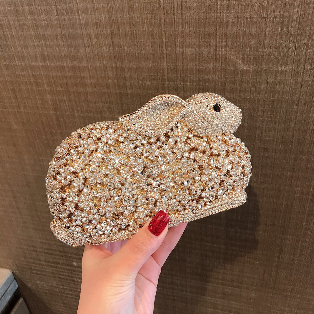 Luxe schattig konijn metalen d - Luxury Bags Cute recensie en prijs