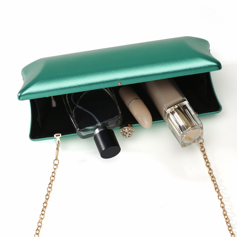 Klassieke lange doos avondtasj - Luxury Bags Green recensie en prijs