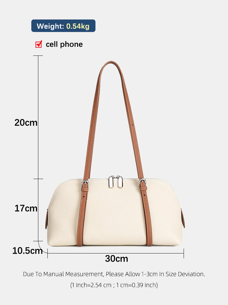 Zency dames tas van echt leer, - Luxury Bags Office recensie en prijs