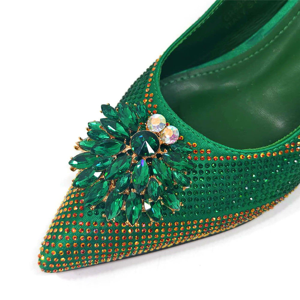 2025 Italiaans design strass l - Luxury Bags Green recensie en prijs