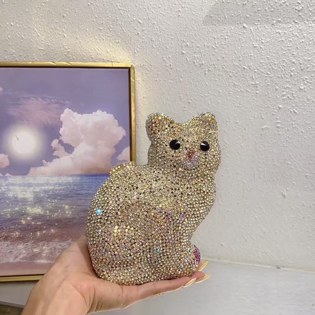 Gouden schattige kattenvormige - Luxury Bags Cute recensie en prijs